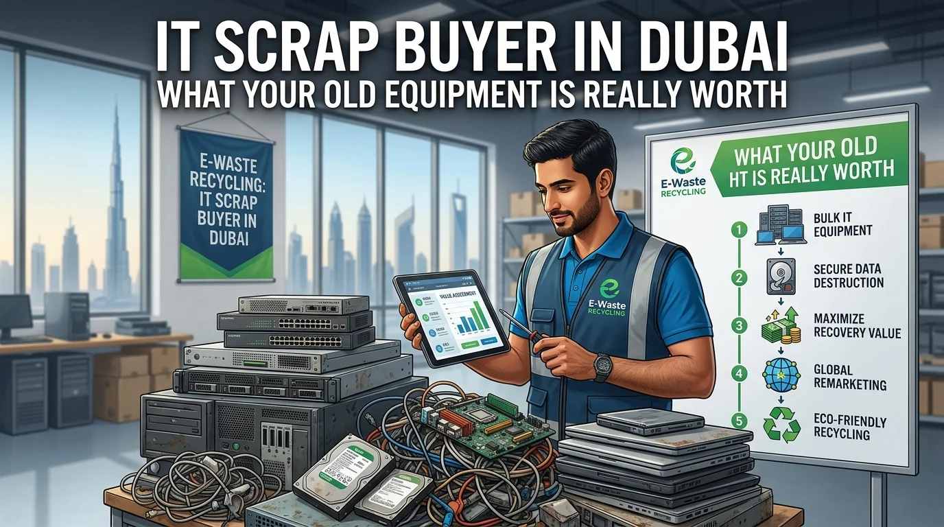 IT Scrap Buyer in Dubai What Your Old Equipment Is Really Worth