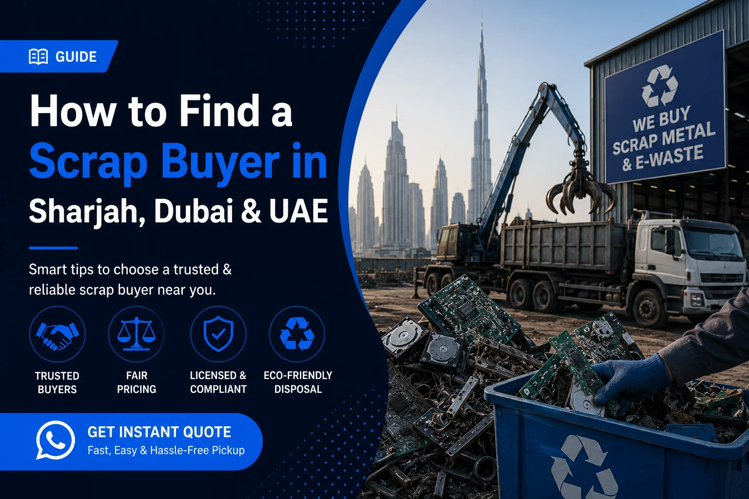 How to Find a Scrap Buyer in Sharjah, Dubai & UAE