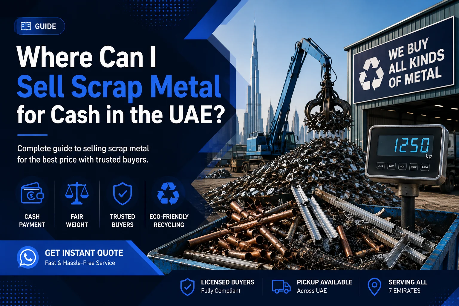 Where Can I Sell Scrap Metal for Cash in the UAE Guide