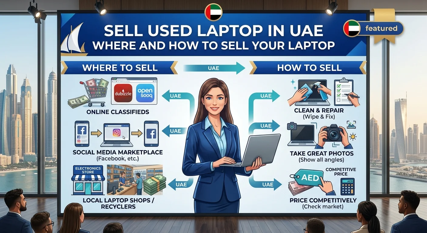 Sell Used Laptop in UAE Where and How to Sell Your Laptop